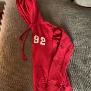 COPY - Size M red hooded sweat shirt